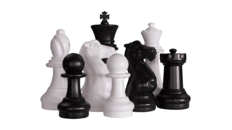 23″ Black Plastic Giant Queen Chess Piece | Rental