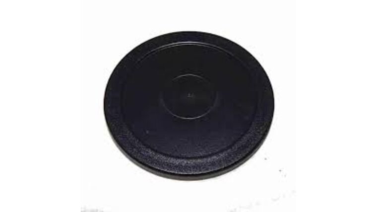 Black Round Air Hockey Puck | Rental