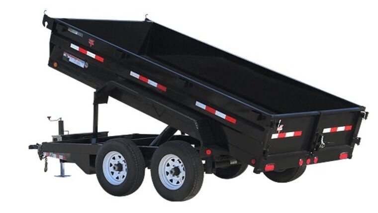 Dump Trailer – 7′ x 12′ | Rental Dump Trailer – 7′ x 12′ | Rental