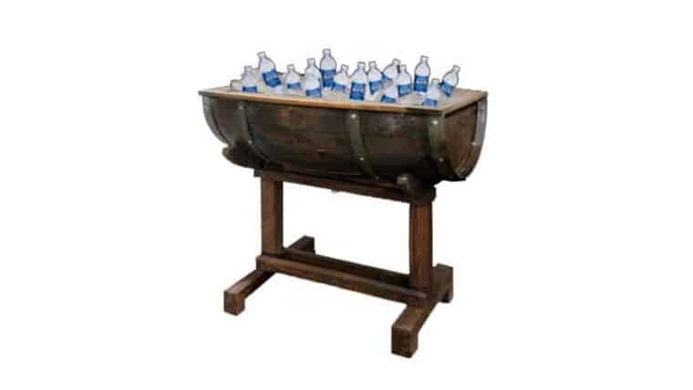 Wine Barrel Drink Cooler Kit | Rental