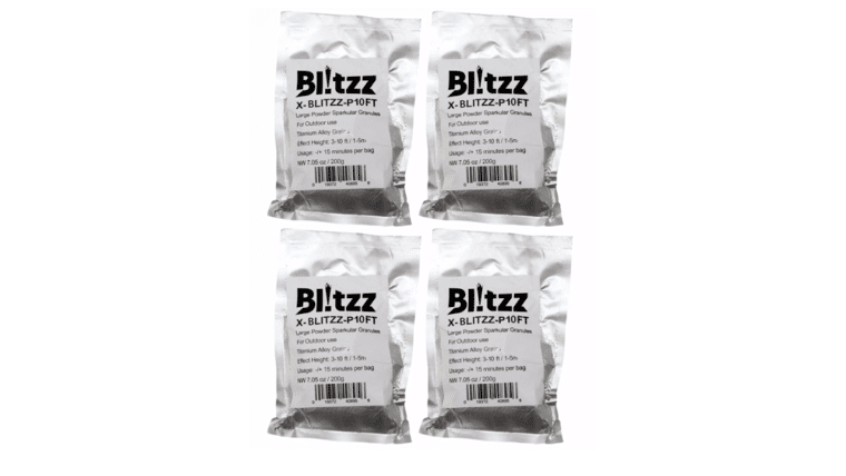 ProX Blitzz 3-10 foot High Cold Spark Effect Granules (4-pack) Package | Rental