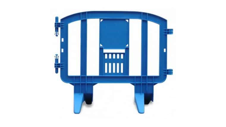4′ Minit Plastic Crowd Control Barricade – Blue | Rental 4′ Minit Plastic Crowd Control Barricade – Blue | Rental