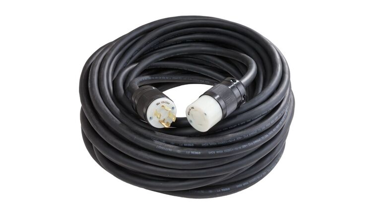 Power Cable | Black | 30 Amp | 50 ‘ (4 Prong) | Rental Power Cable | Black | 30 Amp | 50 ‘ (4 Prong) | Rental