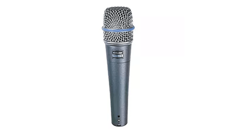Shure Beta 57A Supercardioid Dynamic Vocal and Instrument Microphone with High Output Neodymium Element (Live Band ) | Rental Shure Beta 57A Supercardioid Dynamic Vocal and Instrument Microphone with High Output Neodymium Element (Live Band ) | Rental