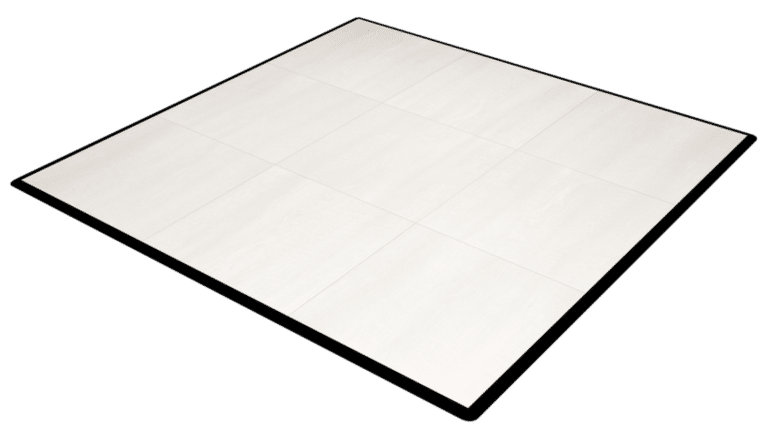 3′ x 3′ Ivory Dance Floor Piece | Rental