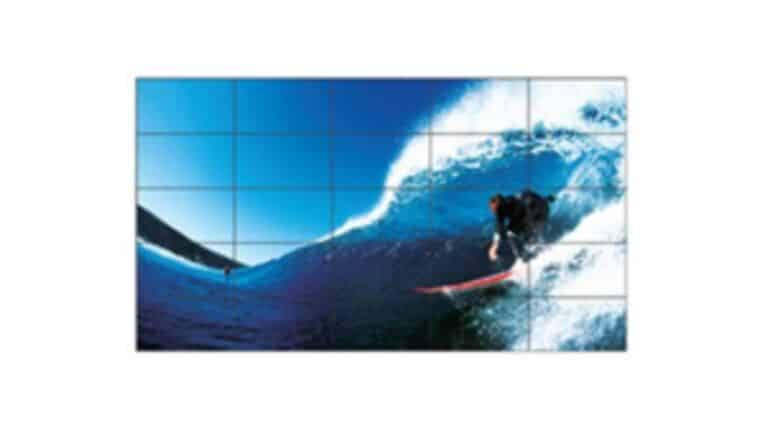 16.8' x 9.5' - 5x5 LCD Video Wall | Rental