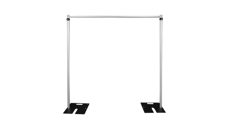 12' - 22' x 2" D Adjustable 2 Piece Upright Pipe And Drape Pole Only | Rental