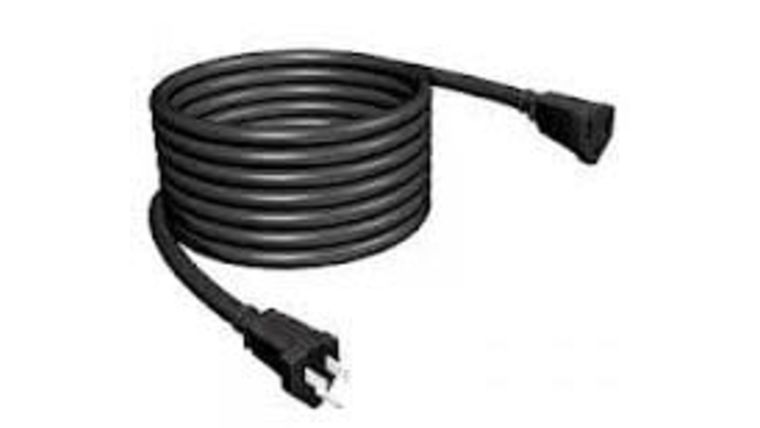 Power Cable | Black | 14/3 | 25′ | Rental Power Cable | Black | 14/3 | 25′ | Rental