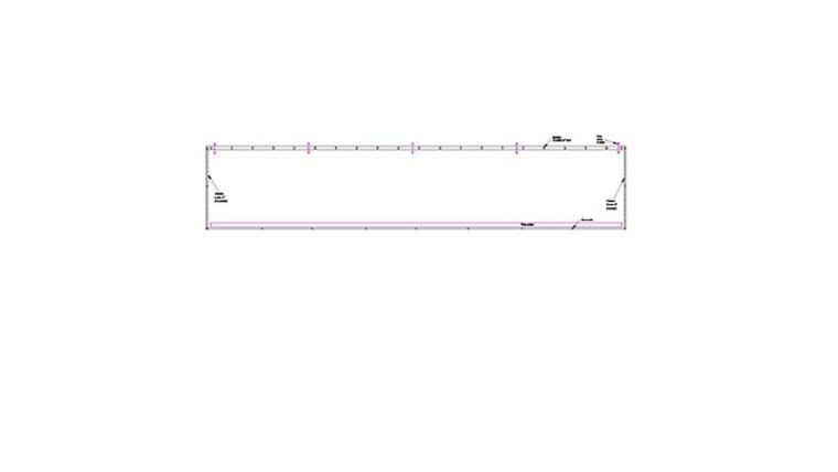 7’H x 40’L White Solid Tent Sidewall | Rental 7’H x 40’L White Solid Tent Sidewall | Rental