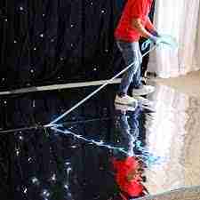 Custom Size | Chrome Mirror Dance Floor Piece – Vinyl Print – Color Change | Rental Custom Size | Chrome Mirror Dance Floor Piece – Vinyl Print – Color Change | Rental