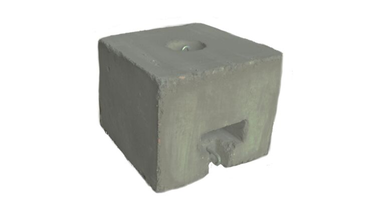 Concrete – 500lb Block And Roll® Tent Ballast Block | Rental