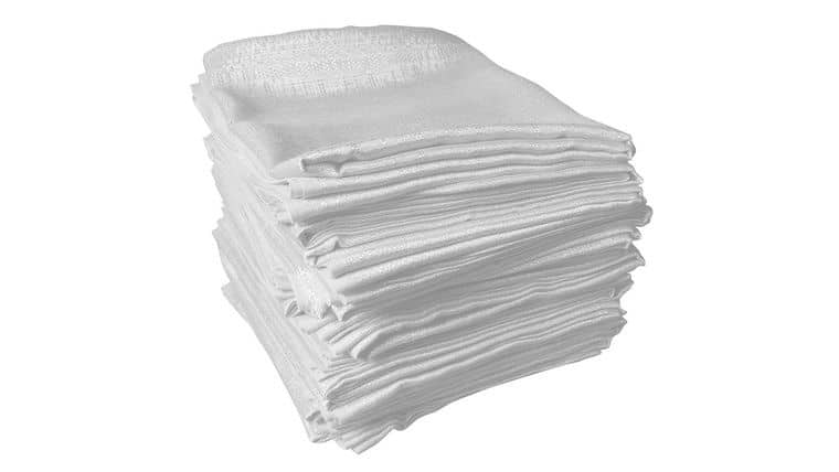 3′ Snow White Banjo Drape | Rental