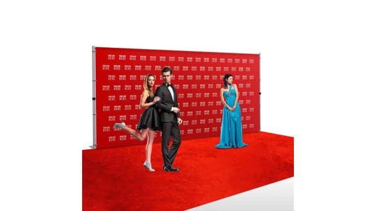 Package – 8′ x 16′ Step & Repeat Package | Rental Package – 8′ x 16′ Step & Repeat Package | Rental
