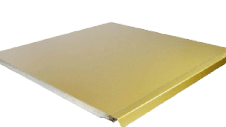 3’x3′ Gold Dance Floor Piece | Rental