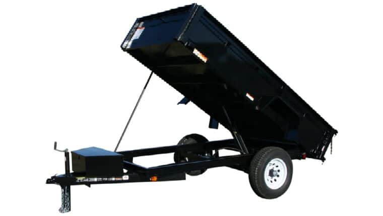 Dump Trailer – 5′ x 8′ – 2 Yard | Rental Dump Trailer – 5′ x 8′ – 2 Yard | Rental