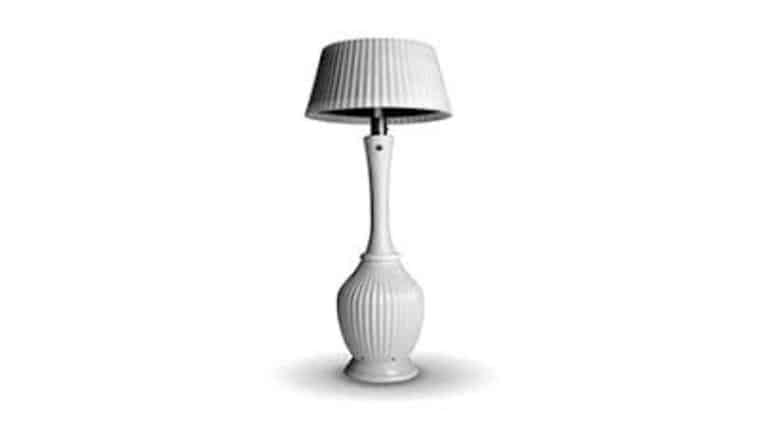 Patio Heater – White Allison Kindle | Rental Patio Heater – White Allison Kindle | Rental