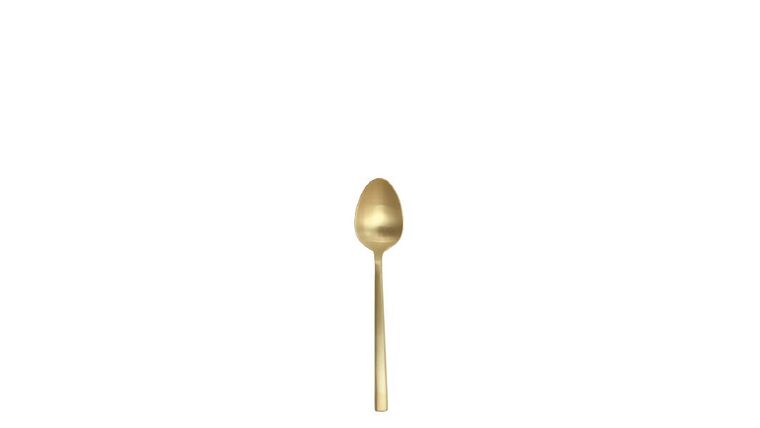Arezzo Brushed Gold US Coffee/Teaspoon | Rental Arezzo Brushed Gold US Coffee/Teaspoon | Rental