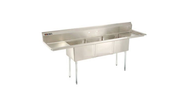 Compartment Portable Sink w/ Electric Heater | Rental