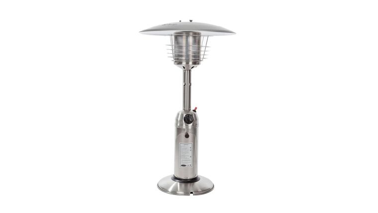 Patio Heater – Mushroom – 3′ – Silver -Tabletop | Rental Patio Heater – Mushroom – 3′ – Silver -Tabletop | Rental
