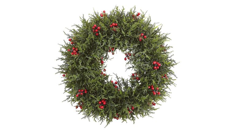 20” Cedar Berry Wreath | Rental