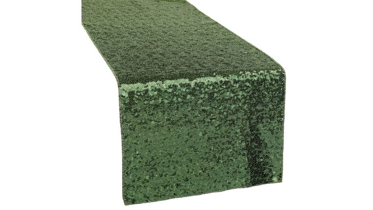 Glitz Sequin Table Runner – Willow Green | Rental Glitz Sequin Table Runner – Willow Green | Rental