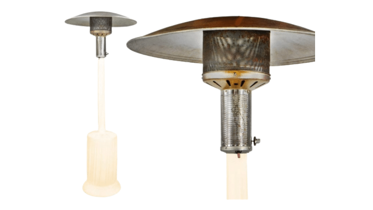 Patio Heater – Mushroom – Velon Wrapped – Ivory | Rental Patio Heater – Mushroom – Velon Wrapped – Ivory | Rental