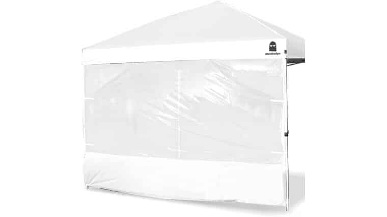 Clear Sidewall for 10×10 Pop up Canopy – Straight Leg, Splicing Transparent Canopy Walls, Instant Canopy Tent Sunwall 10×6.3 Ft (White) | Rental Clear Sidewall for 10×10 Pop up Canopy – Straight Leg, Splicing Transparent Canopy Walls, Instant Canopy Tent Sunwall 10×6.3 Ft (White) | Rental