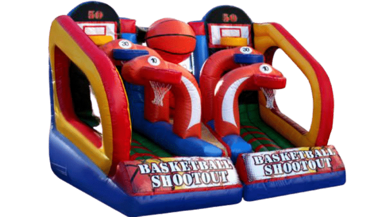 Basketball Shootout Inflatable Game | Rental
