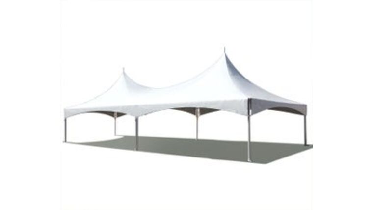 20′ x 40′ | High Peak Tent | White | Rental 20′ x 40′ | High Peak Tent | White | Rental