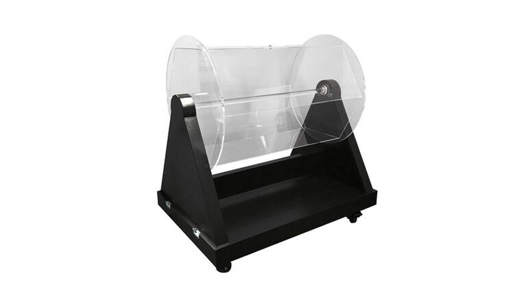 Raffle Drum/Barrel Large Acrylic Floor Standing | Rental