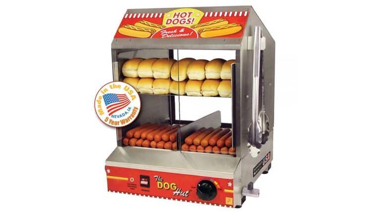 Hot Dog & Bun – Steamer | Rental
