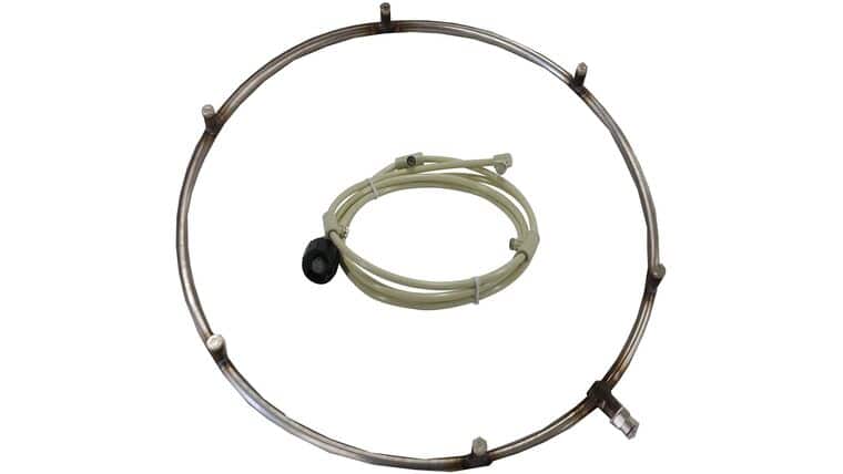 X Accessory – Misting – 15″ – 8 Nozzle Stainless Steel Misting Fan Ring Only | Rental