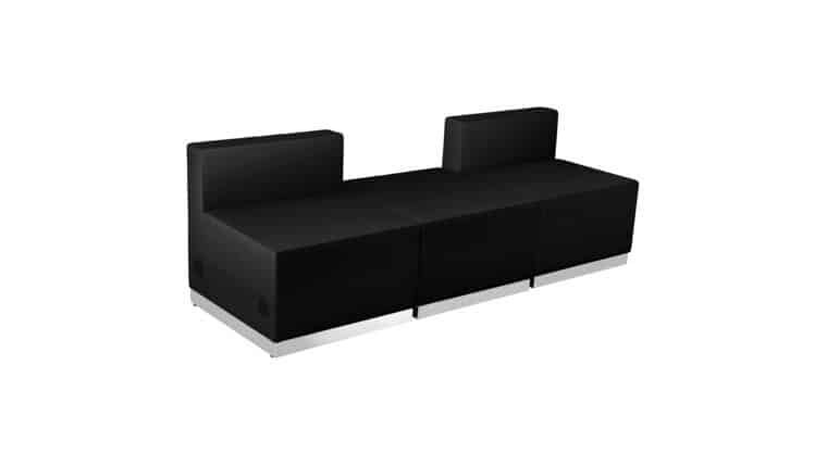 Package – HERCULES Alon Series Black LeatherSoft Reception Configuration, 3 Pieces | Rental Package – HERCULES Alon Series Black LeatherSoft Reception Configuration, 3 Pieces | Rental
