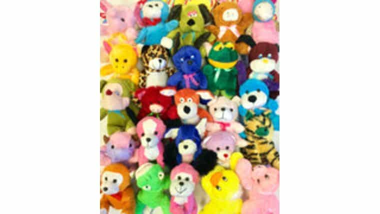 Small Plush Prize Pack (50) Purchase – 7″ – 9″ | Rental