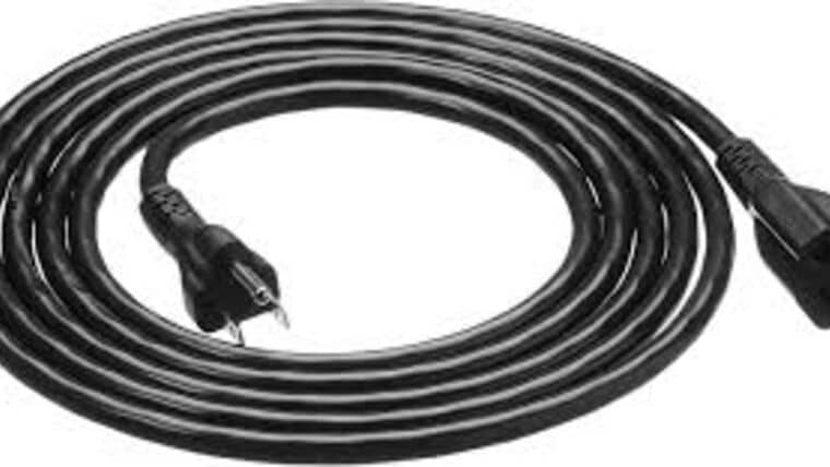 Power Cable | Black | 14/3 | 9′ | Rental Power Cable | Black | 14/3 | 9′ | Rental