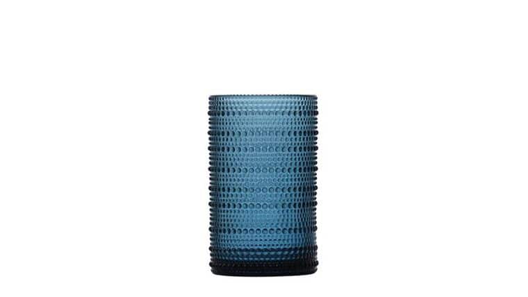 Jupiter, Beverage Glass - Blue/Cornflower Iced Beverage 13oz | Rental
