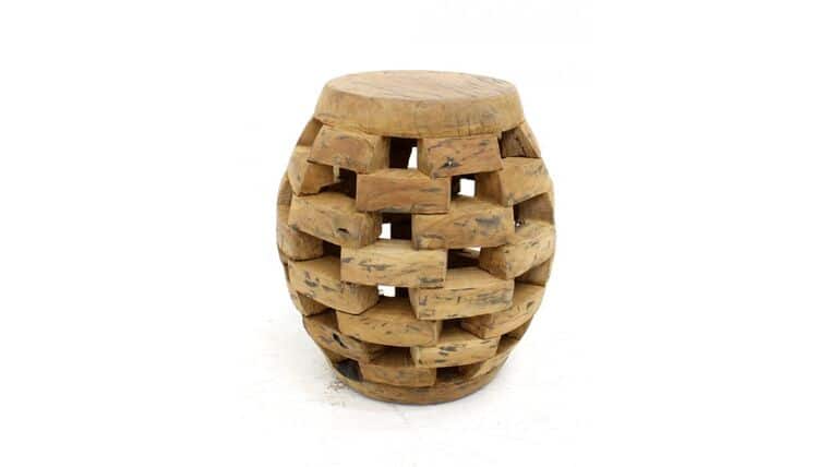 Stool | Wood Tribal | Rental Stool | Wood Tribal | Rental