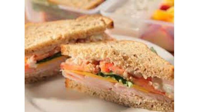 Turkey & Cheese Sandwich Box Lunch | Rental