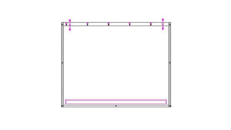 8′ x 40′ Tent Sidewall – Solid White | Rental 8′ x 40′ Tent Sidewall – Solid White | Rental