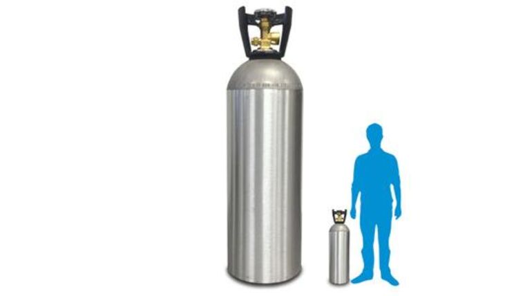 Helium – 55 cu. ft. Aluminum Balloon Grade Helium Tank | Rental