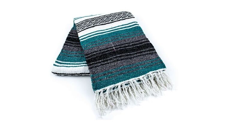 Mexican Blanket – Teal | Rental