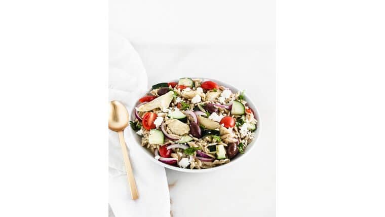 Roasted Vegetable and Orzo Salad | Medium | Serves 25 | Purchase | Rental