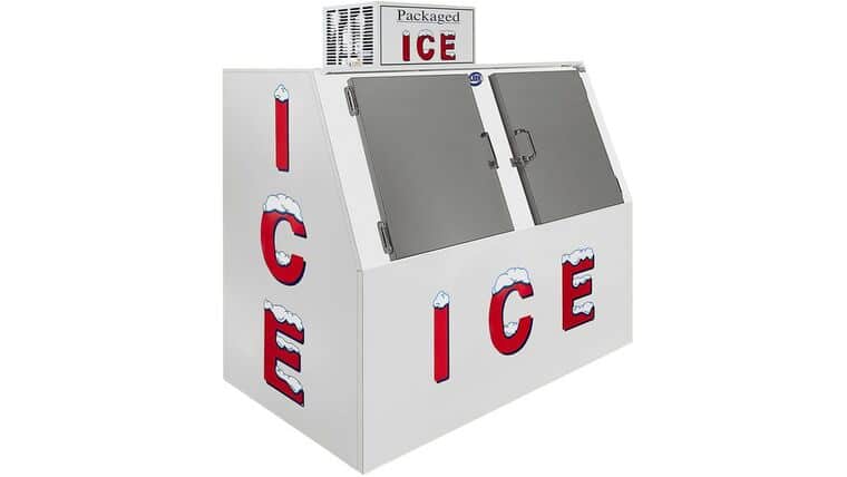 Double Door Ice Merchandiser | Rental Double Door Ice Merchandiser | Rental
