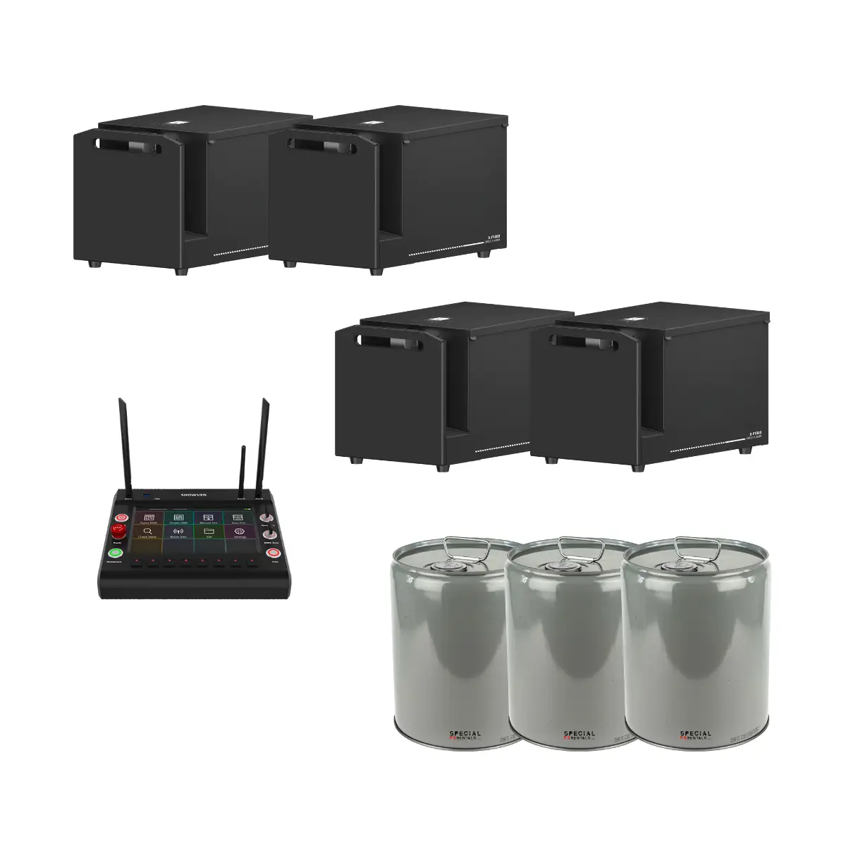 Circle Flamer X-F1800 Package (4 Pack) | Rental