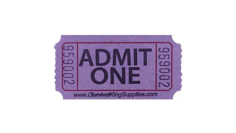 Purple Stack Roll Tickets (Double Roll – 2,000 Tickets) Purchase | Rental