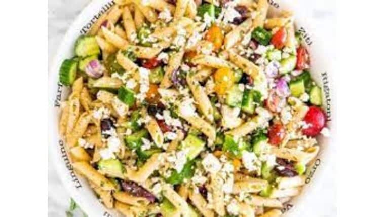 Greek Pasta Salad | Small | Serves 15 | Purchase | Rental