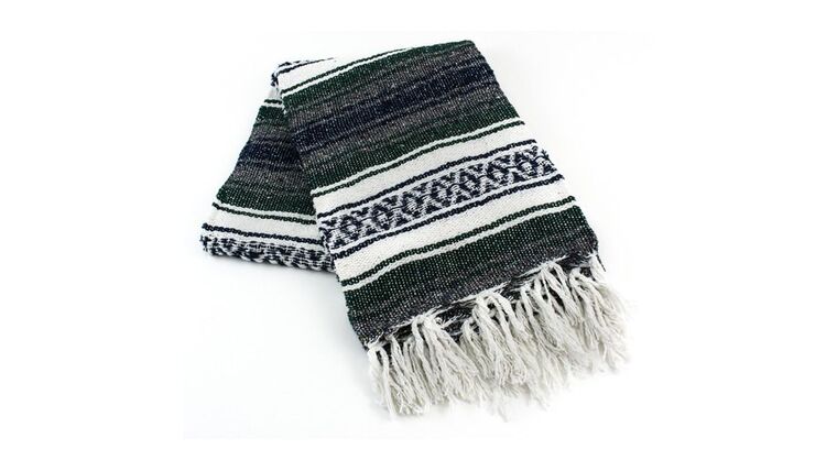 Mexican Blanket Rental – Hunter Green | Rental