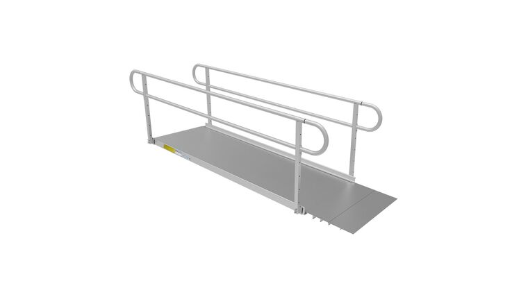 10' L x 3' W Solid Surface EZ-ACCESS® PATHWAY® Solo Ramp | Rental