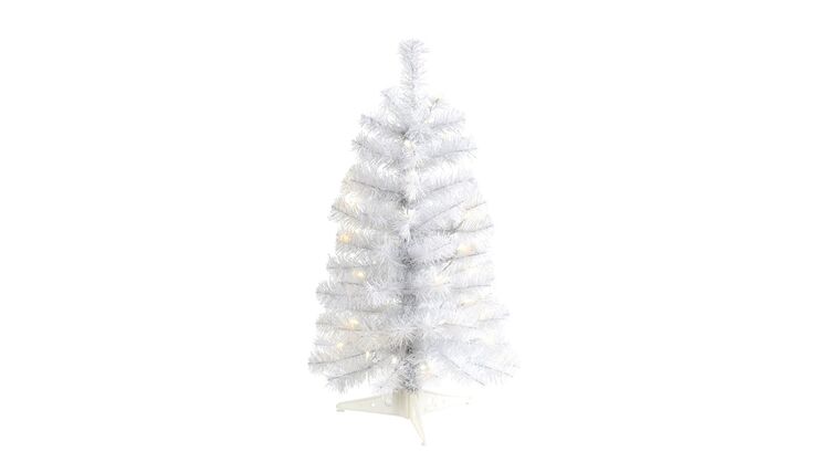 2’ White Artificial Christmas Tree with 35 LED Lights and 72 Bendable Branches | Rental 2’ White Artificial Christmas Tree with 35 LED Lights and 72 Bendable Branches | Rental