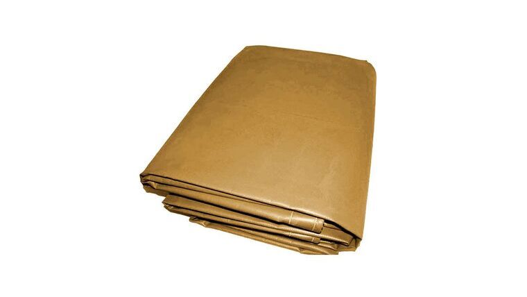 20′ x 50′ Tan Vinyl Tarp | Rental